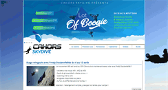 Desktop Screenshot of parachutisme.com